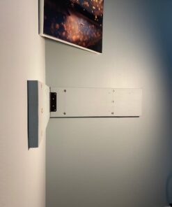 Mount-It! Corner TV Mount | Premium Swivel Full Motion Caddy Corner Wall Bracket for 37-63 inch Flat Panel Screens VESA up to 800x400, 132 lb Capacity, Black 66 513oQqkBatL