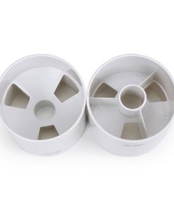 HLC 4" Practice Green Golf Cup - Bright White Plastic 2pcs 15 513qI9uqzYL