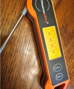 ThermoPro TP20 500FT Wireless Meat Thermometer with Dual Meat Probe, Digital Cooking Food Meat Thermometer Wireless for Smoker BBQ Grill Thermometer Orange 33 513szSb1nrL