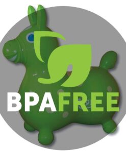 Alternative view of GYMNIC - Rody Bounce Horse, Hopping Ride on Horse for Toddler, Inflatable Horse, Bouncy Animals for Toddlers and Children, Outdoor Toys, Lime Green