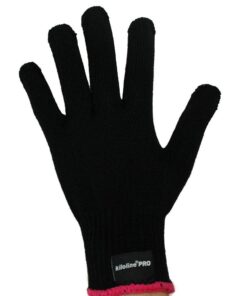 Kiloline Professional Heat Resistant Glove for Hair Styling Heat Blocking for Curling, Flat Iron and Curling Wand Suitable for Left and Right Hands 20 513uq9jpL