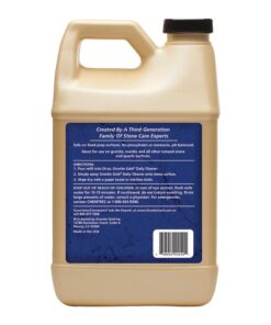 Granite Gold Daily Cleaner Refill Streak-Free Cleaning for Granite, Marble, Travertine, Quartz, Natural Stone Countertops, and Floors, 64 Fluid Ounces, 1-Pack Daily Cleaner Refill, 64 fl. oz. 9 513xYL1P6L