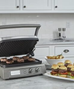 Cuisinart GR-150P1 Deluxe Electric Griddler, Stainless Steel Deluxe Grddler 35 513yj6QU55L