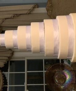 Shape Innovation - Round 4" Cake Dummy Set - Set of 6, Each 4" High by 6", 8", 10", 12", 14", 16" Round - Perfect for Wedding Cakes, Birthday Cakes, Display Cakes, Window displays, Parties 11 5142bqChmL