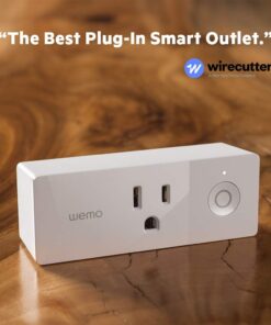 Wemo Mini Smart Plug, WiFi Enabled, Works with Alexa, Google Assistant & Apple HomeKit 33 514ABs2MO2L