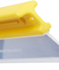 One Pass Soft N Dry 11" Waterblade Silicone T-Bar Squeegee Yellow 18 514CXX0soOL