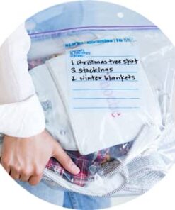 Ziploc Big Bags Clothes and Blanket Storage Bags for Closet Organization, Protects from Moisture, Large, 5 Count 5ct - Large 31 514DNSdQmqS