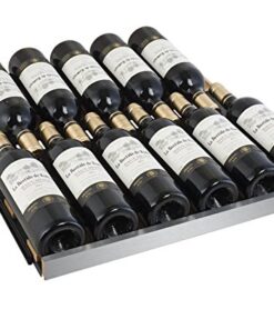 Allavino VSWR172-2SSRN FlexCount Series 172 Bottle Dual Zone Wine Refrigerator with Right Hinge Stainless Steel 16 514DiVIxM1L