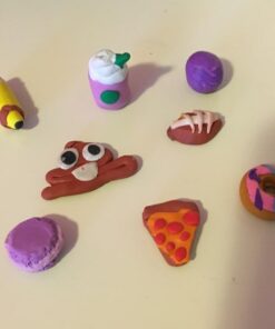 OOLY, Creatibles DIY Erasers, Set of 12 (161-001) Multicolour 48 514GyaATJOL