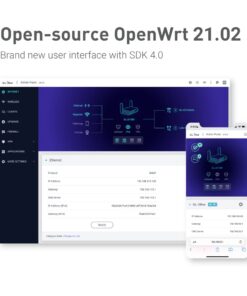 GL.iNet GL-A1300 (Slate Plus) Wireless VPN Encrypted Travel Router– Easy to Setup, Connect to Hotel WiFi & Captive Portal, Phone Tethering, Range Extender, Assess Point, Pocket-Sized, Open Source, NAS 1 30 514SBjt74BL