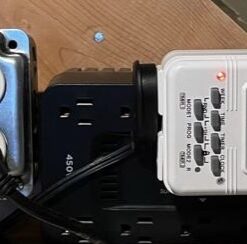 BN-LINK Digital Timer Outlet 24-Hour Programmable Digital Outlet Timer with 2 Independent Outlets 3-Prong Mini Indoor Easy Set Stackable Plug-in for Lights Lamps Fans Accurate 8A/1000W 1/3HP 3 prong 45 514V1zjzvPL