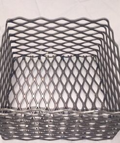 White Arc Smokers Charcoal Basket (Offset Smokers with Firebox) 10" x 10" x 6" 13 514cyzDk JL