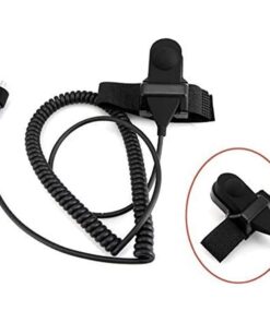 BAOFENG Helmet Kit 2 PIN Full Face Motorcycle Headset Earpiece Mic Ken Wood/WOU Xun/Pu Xing/Lin ton Two Way Radio Walkie Talkie, Black 11 514jAk0Ph0L