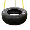 Eastern Jungle Gym Heavy-Duty 3-Chain Rubber Tire Swing Seat with Adjustable Coated Swing Chains - Swing Set Accessories 15 514n7IifXML