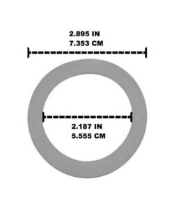 Alternative view of Blender Gasket