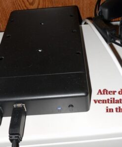 ORICO USB 3.0 External Hard Drive Enclosure for 3.5/2.5 Inch SATA Hard Drives/SSD Up to 20 TB, 3.5'' Tool-Free HDD Enclosure with 12V/2A Power Supply and UASP Acceleration (3588US3) ORICO 3588US3-CA-BK 31 514nwcMCgVL