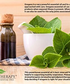 Plant Therapy Oregano Essential Oil 100% Pure, Undiluted, Natural Aromatherapy, Therapeutic Grade 10 mL (1/3 oz) 15 514oGwRdT8L