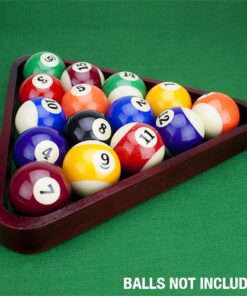 FELSON BILLIARD SUPPLIES Mahogany Stain Triangle and Diamond Billiard Ball Racks 13 514onwFn6 L