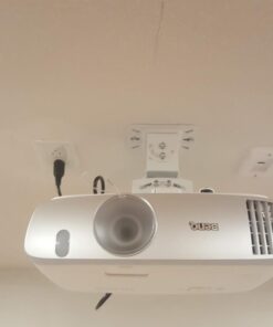 QualGear PRB-717-Wht Ceiling Mount Projector Accessory White Mount 49 514wN2ItsyL