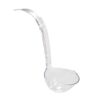 Party Essentials N512 Hard Plastic 5-Ounce Punch Bowl/Serving Ladle, 1-Count, Clear 1 Count (Pack of 1)