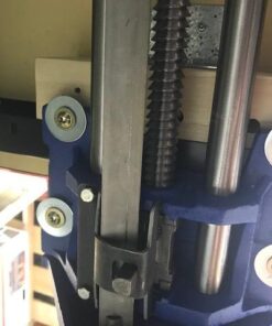 Yost Vises M9WW Rapid Action Woodworking Vise | Quick Release Lever for Quick Adjustments | 9 Inch Jaw Width | Made with Heavy-Duty Cast Iron | Blue Yost M9WW 90 5152Mh9cLcL