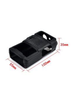 BAOFENG Walkie Talkie Protective Cover Rubber Soft Case (Black) UV-5R UV-5RA UV-5RB UV-5RC UV-5RE 9 515LJABhl5L