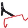 DIRZA Bike Wall Mount Bike Hanger Foldable Bicycle Storage Horizontal Bike Rack Bike Hook for Garage Indoor Shed with Screws Red 13 515RUk1gdHL