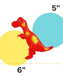 Boley Educational Toys for Kids and Toddlers - 12 Piece Toy Dinosaur Figure Bucket - Includes T-Rex, Brontosaurus and More Toddler Dinos 16 515e2 2pwdL