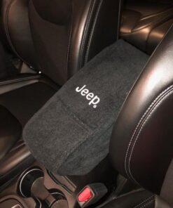 Seat Armour KAJGCB11-14 Officially Licensed Custom Fit Center Console Cover with Jeep Embroidered Logo for Select Jeep Grand Cherokee Models(2011-2017) - (Black) 23 515eM2DDwcL