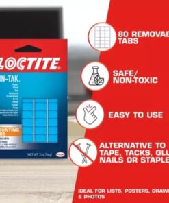 Loctite Fun-Tak Mounting Putty, 2 oz, 1, Wallet Single 24 515if315FQL