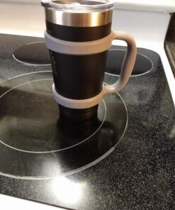 F-32 Handle - 19 COLORS - 20oz Size - Compatible with 20 Oz YETI Tumbler Travel Mug - BPA FREE (20OZ, ZEN GRAY, 1 Count (Pack of 1)) 20ozZen Gray 20.0 ounces 28 515jfykaMML