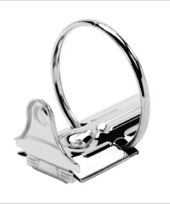 Cardinal Economy 3-Ring Binders, 1", Round Rings, Holds 225 Sheets, ClearVue Presentation View, Non-Stick, White, Carton of 12 (90621) 1 Inch 15 515qNzao2iL