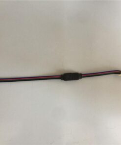 TronicsPros LED Connector 4 Pin LED Tape Connector RGB LED Ribbon Connector LED Controller Connector Cable LED Rope Jumper 4pin Female Wire for RGB 5050 3528 2835 LED Light, 15cm/ 6in (10pcs) 21 515uD204KGL