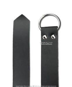 Medieval Gears Leather Ring Belt Strap Handmade Accessories Renaissance Dressing SCA LARP Costume Cosplay Black 6 516 YgOAtS