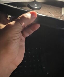 New Star Foodservice 25217 Restaurant Grade Non-Slip Tray, Plastic, Rubber Lined, Round (16-Inch, Black) Classic 16-Inch 17 5161Gn51RxL