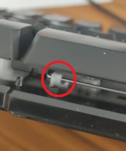 Rii RK100 3 Colors LED Backlit Mechanical Feeling USB Wired Multimedia Gaming Keyboard, Office Keyboard for Working or Primer Gaming,Office Device 52 51659N8cPLL