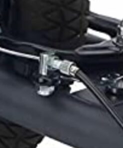 Mongoose Expo Youth Kick Scooter, Suggested for Riders with Ages 6 to 9 Years Old, Max. Weight of 175 lbs., Front and Rear Caliper Brakes, Rear Axle Pegs, 12-Inch Inflatable Wheels Green/Grey 41 5167AtWpjyL