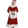 Mrs. Claus Dress Adult Plus Costume Burgundy