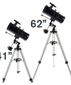 Celestron - PowerSeeker 127EQ Telescope - Manual German Equatorial Telescope for Beginners - Compact and Portable - Bonus Astronomy Software Package - 127mm Aperture 127EQ Newtonian 41 516AJXG2NFL