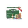 Curad Assorted Bandages Variety Pack 300 Pieces, Including Antibacterial, Heavy Duty, Fabric, and Waterproof Bandages