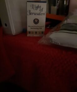 Light Of Jerusalem Anointing Oil For Prayer 0.25 fl.oz. Frankincense Myrrh Cinnamon, Cassia, And Flower Extracts 11 516BNn0be9L