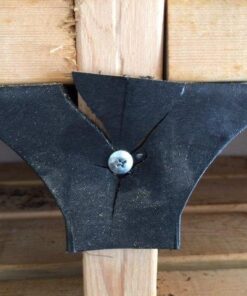 2x4basics 90124MI Custom Shelving and Storage System Shelflinks, Black, 6 Pack 45 516N1cbfX3L