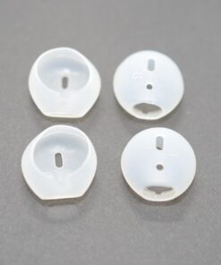 YunYiYi 2 Pairs Anti-Slip Soft Silicone Replacement Eartips Earbud Ear Tips Buds Compatible with Apple AirPods Earphones 13 516PxXbyHDL