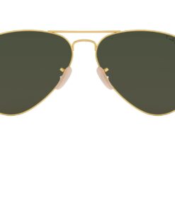 Ray-Ban Rb3025 Classic Polarized Aviator Sunglasses Matte Gold/Polarized Green Mirror 58 Millimeters 8 516Rv0r2PML