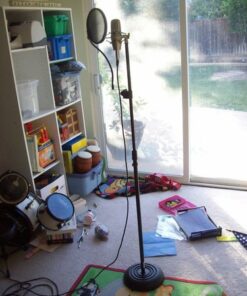 Nady MPF-6 6-Inch Clamp On Microphone Pop Filter with Flexible Gooseneck and Metal Stabilizing Arm Pop Filter with Stablizing Arm 31 516ZW6uI77L