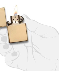 Zippo Brass Pocket Lighters Classic High Polish Brass 29 516dMRw9vaL