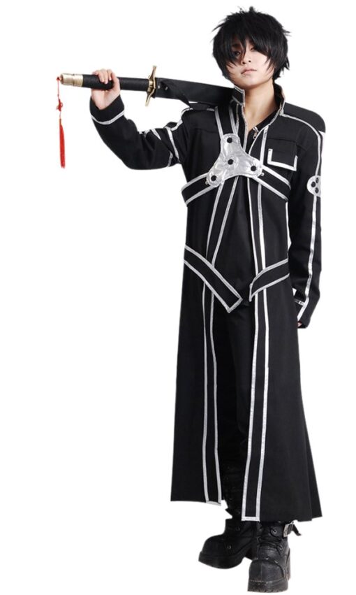 Cos2be SAO Anime Sword Art Online Kirito Cosplay Costume Men-M Sao I