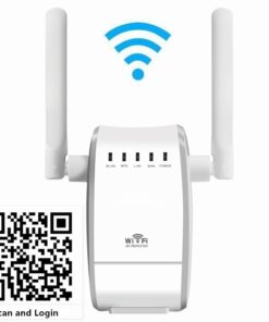 DHMXDC Wireless-N 300Mbps WiFi Range Extender Wireless Router/Repeater/AP/WPS Mini Dual External Antennas Wireless Booster Signal Wireless Access Point 15 516g5egJy6L