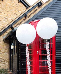 36 Inch White Balloon,Pack-6 Giant Balloons for Party/Birthdays/Wedding/Festivals Christmas and Event Decorations 10 516niXgNnPL