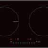 K&H 2 Burner Double Dual 24 Inch Built-in Induction Electric Stove Top Ceramic Cooktop 240V 3100W INDH-3102Hx 16 516nwD8ggL